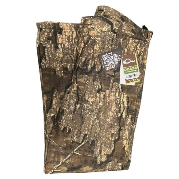 Drake Waterfowl MST Ladies‎ Windproof Refuge Bonded Fleece Pants Large NEW - Picture 2 of 12